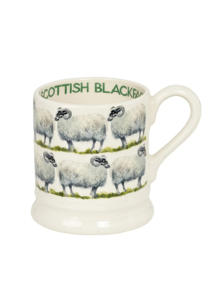 Scottish Black-Faced Sheep 1/2 Pint Mug