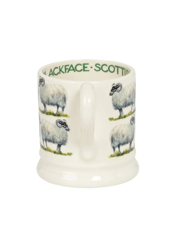 Scottish Black-Faced Sheep 1/2 Pint Mug