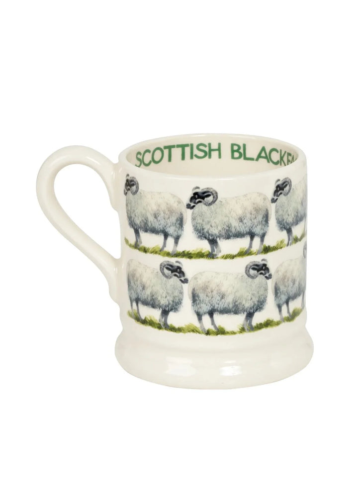 Scottish Black-Faced Sheep 1/2 Pint Mug