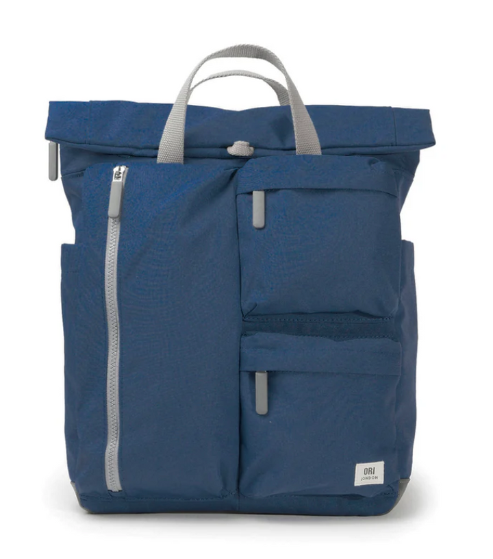 Richmond Deep Blue Recycled Canvas- Medium