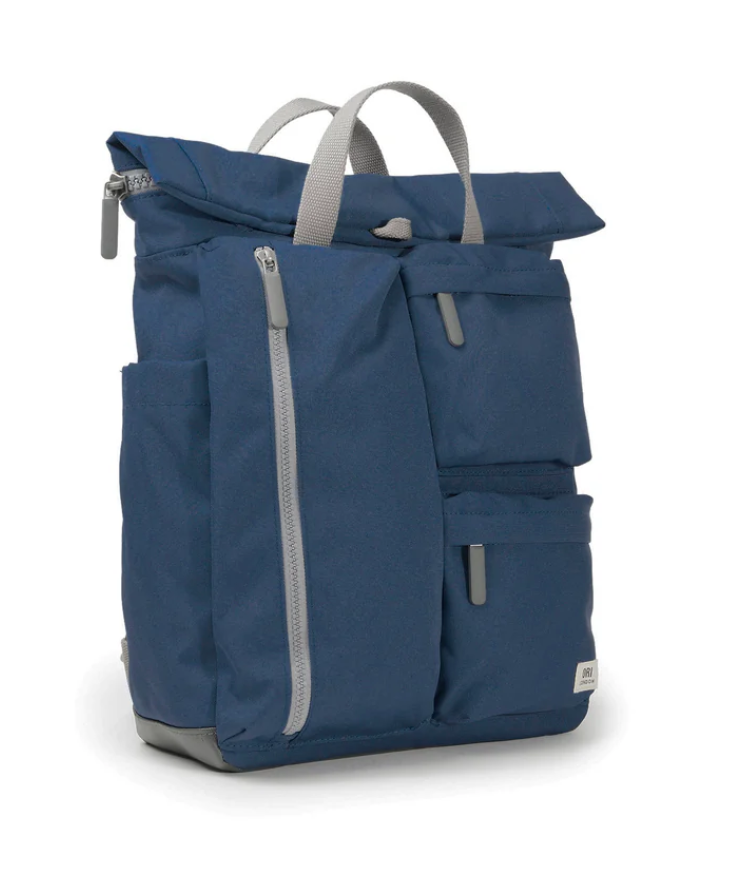 Richmond Deep Blue Recycled Canvas- Medium