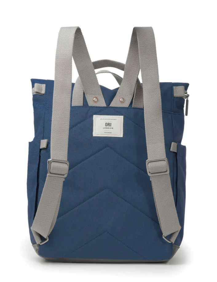 Richmond Deep Blue Recycled Canvas- Medium