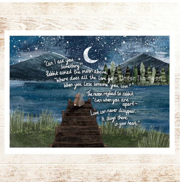 'Apart' Art Print