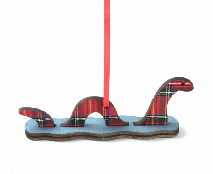 3D Nessie Wooden Decoration
