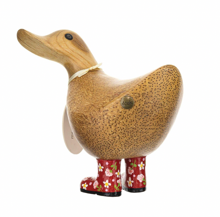 DCUK Floral Boots Ducky