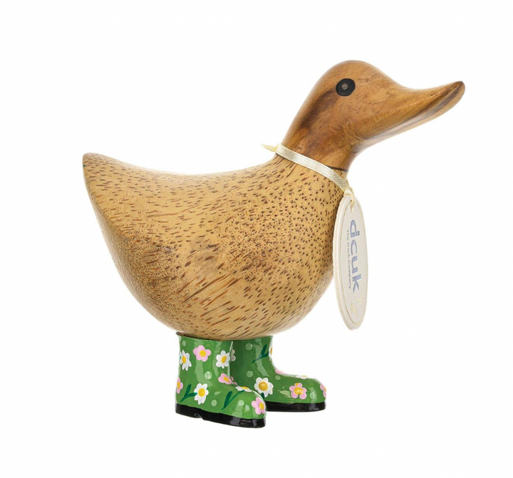 DCUK Floral Boots Ducky
