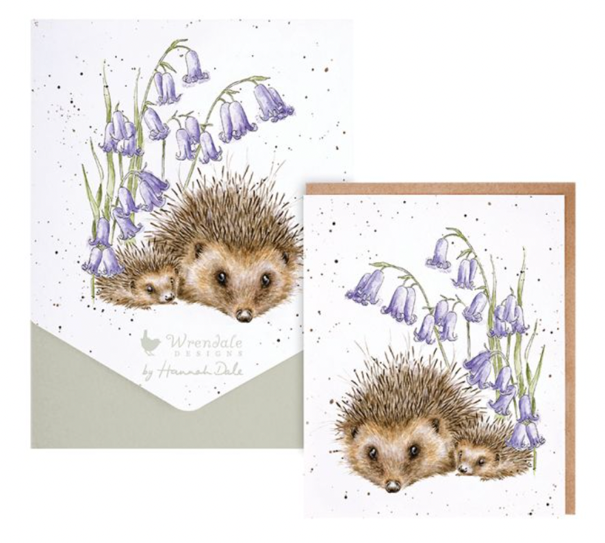 'New Beginnings' Hedgehog Notecard Pack