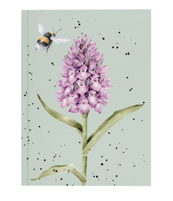 'Marsh Orchid' Bee A6 Notebook