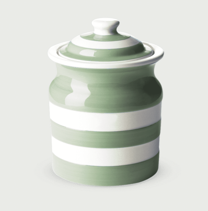 Cornishware Willow Green Large Storage Jar 168cl