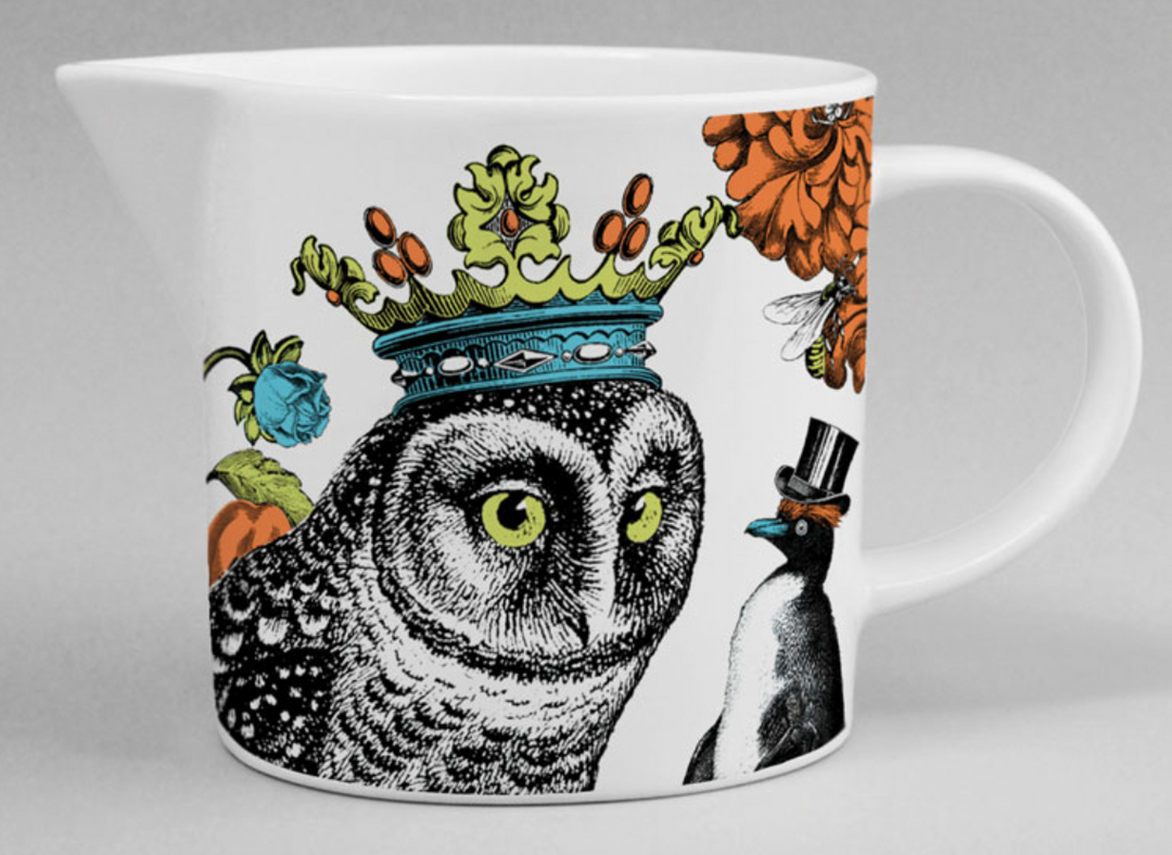 Menagerie Hoot Bone China Jug