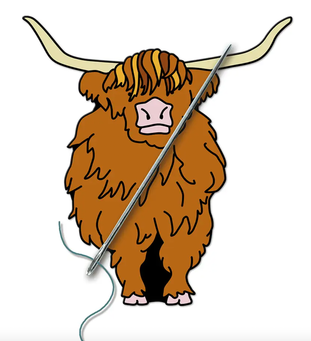 Highland Coo Needle Minder