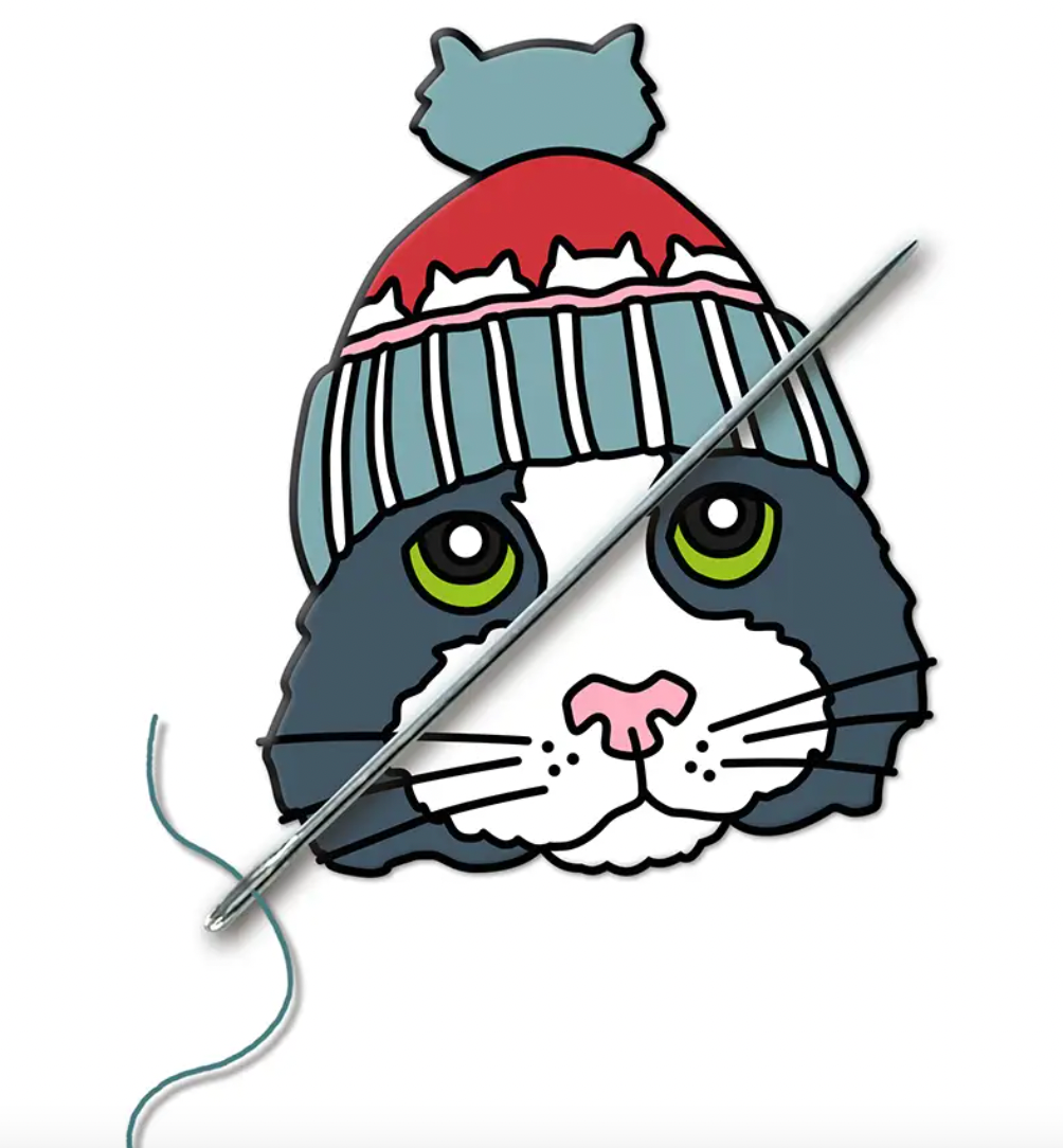 Cats in Hats Needle Minder