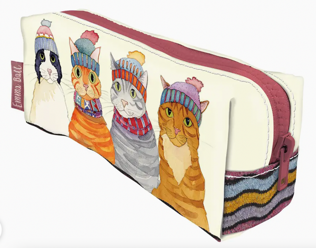 Cats in Hats Pencil Case