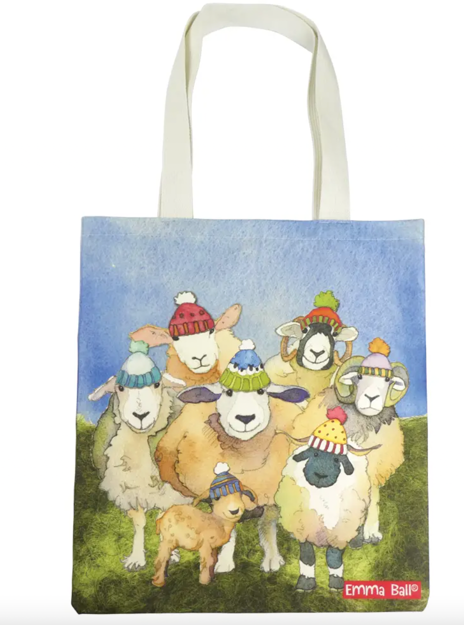 Happy Sheep Tote Bag