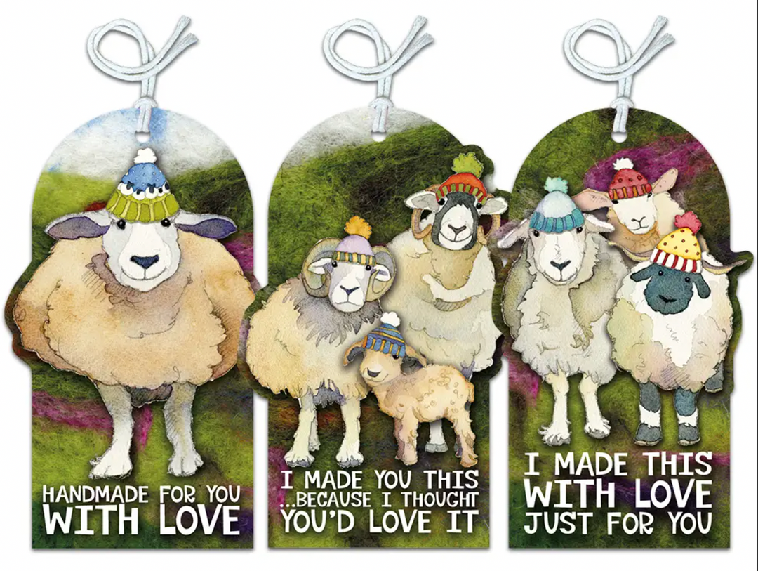 Happy Sheep Crafting Tags
