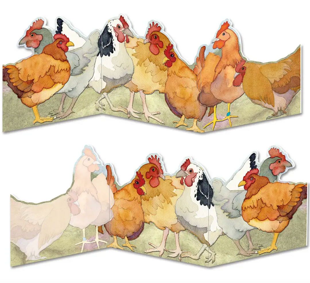 Hen Party Two-Fold Card Greetings Card