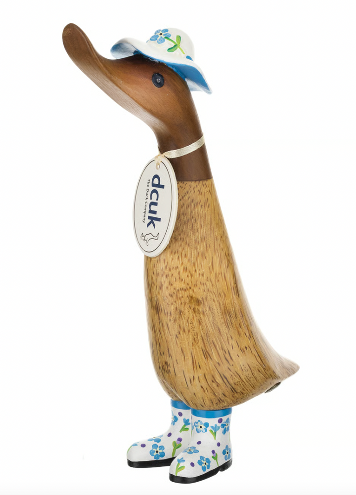 DCUK Duckling with White Flower Hat and Boots