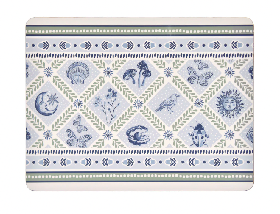 Coastal Treasures Set of 4 Placemats