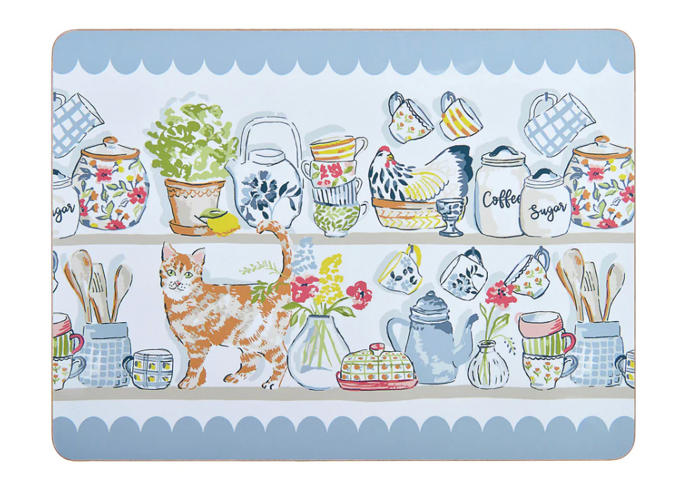 Pantry Cats Set of 4 Placemats