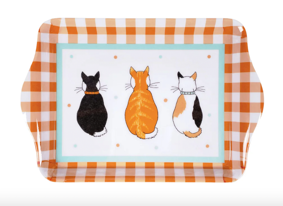Cats in Waiting Small Scatter Tray
