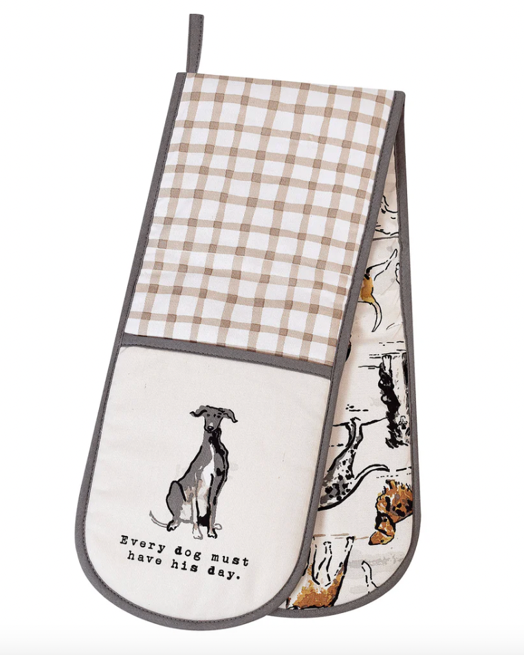 Country Dogs Double Oven Glove