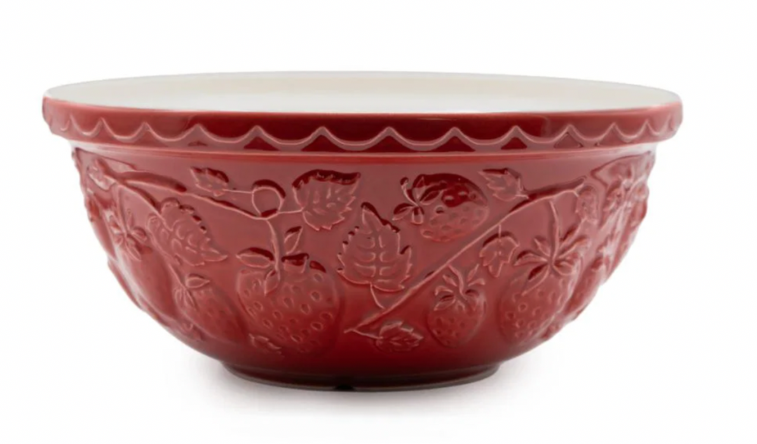 Fruits Strawberry Mixing Bowl - Size 12 (11.25 in)