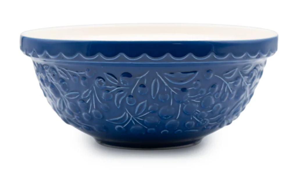 Fruits Blueberry Mixing Bowl - Size 18 (10.2 in)