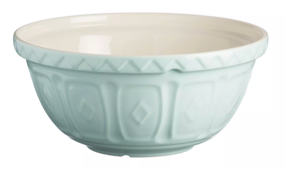 Powder Blue Colour Mix Mixing Bowl - Size 12 (11.25 in)