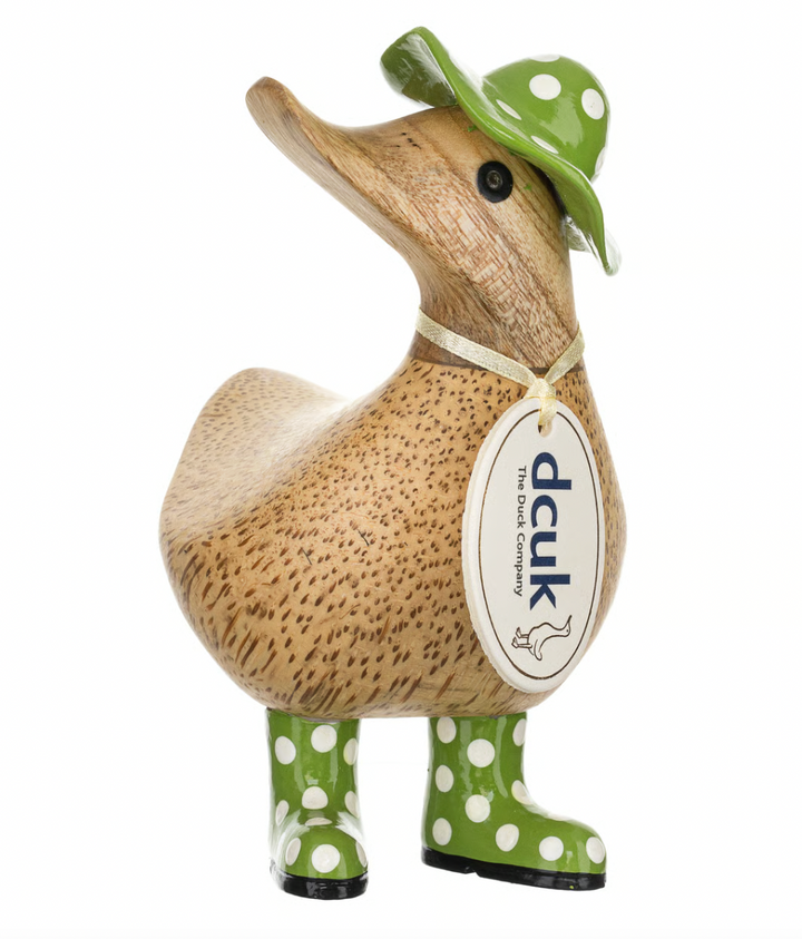 DCUK Spotty Hat and Boots Ducky