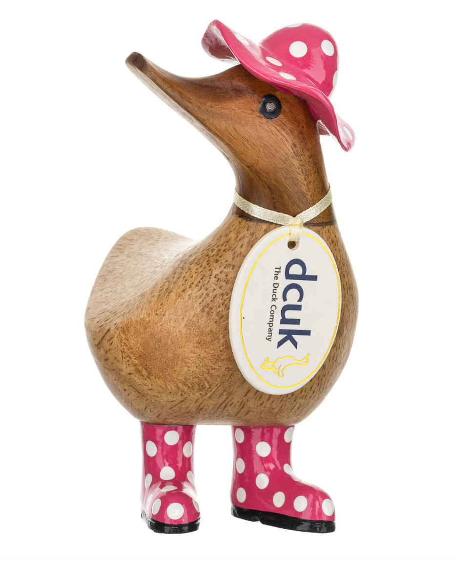 DCUK Spotty Hat and Boots Ducky