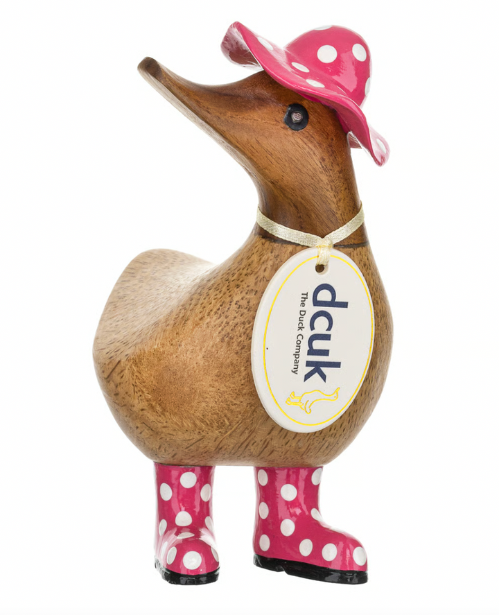 DCUK Spotty Hat and Boots Ducky