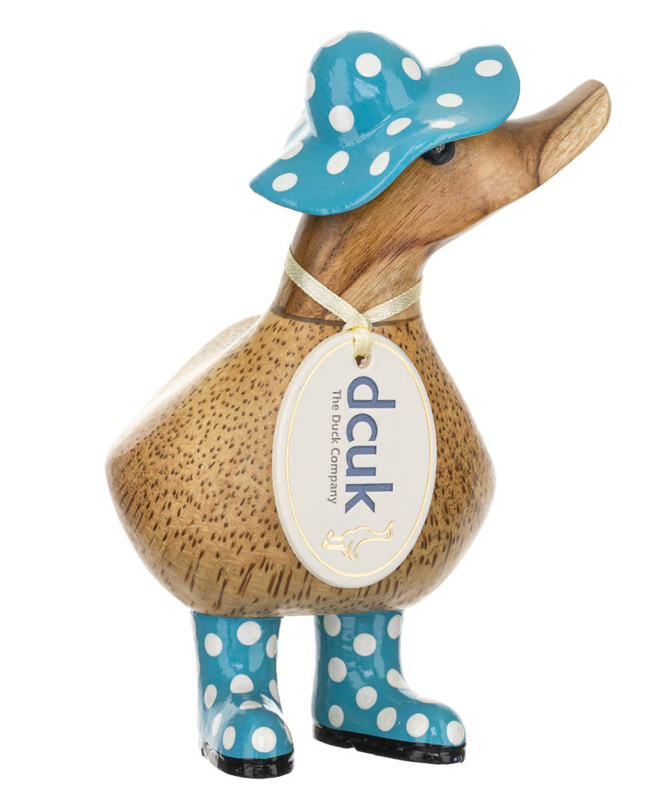 DCUK Spotty Hat and Boots Ducky