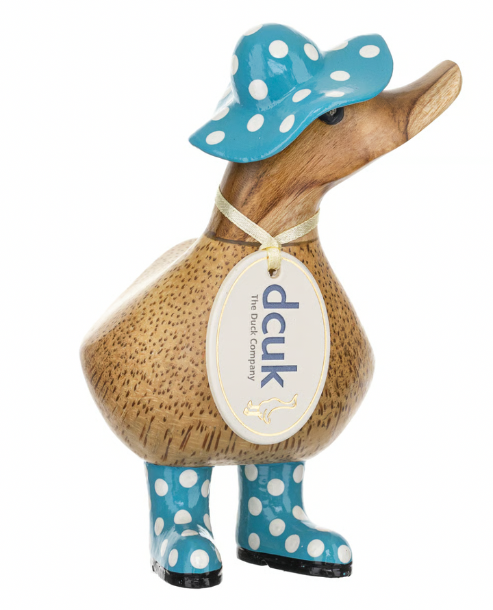 DCUK Spotty Hat and Boots Ducky