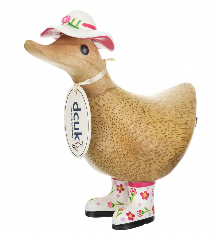 DCUK White Hat and Boots Ducky