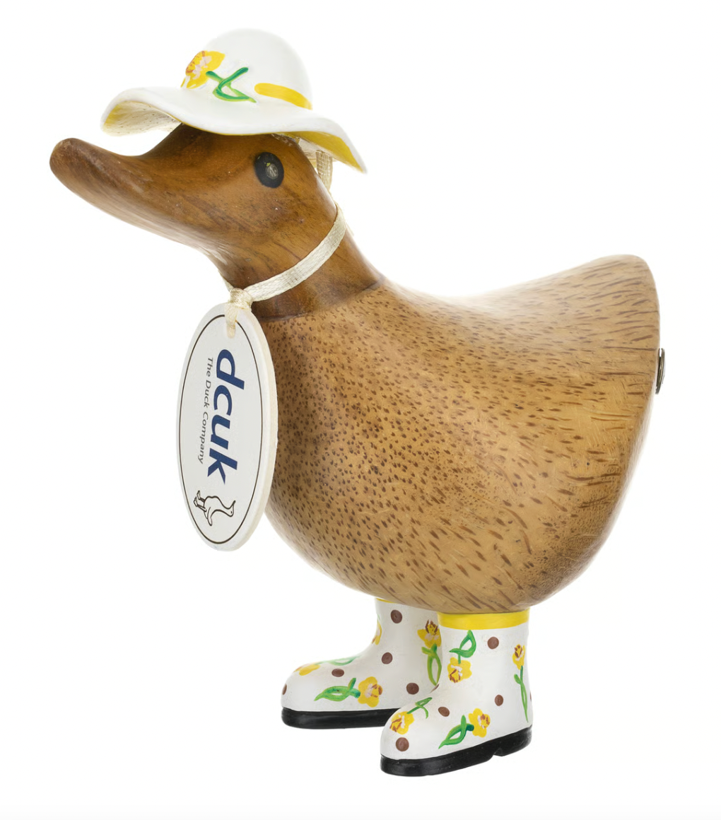 DCUK White Hat and Boots Ducky