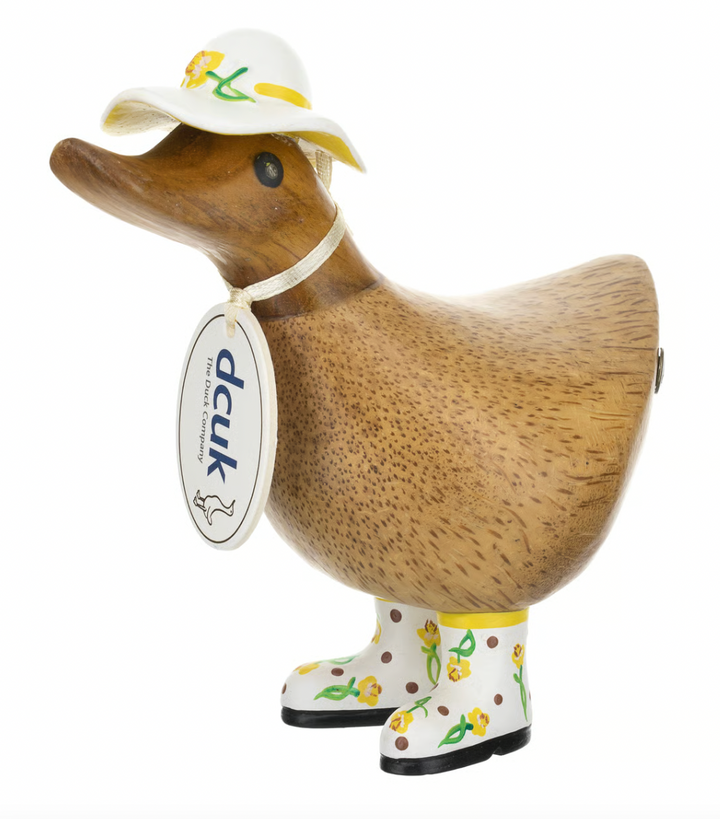 DCUK White Hat and Boots Ducky
