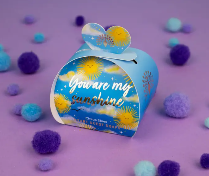 Occasions Citrus Skies You Are My Sunshine Heart Guest Soaps