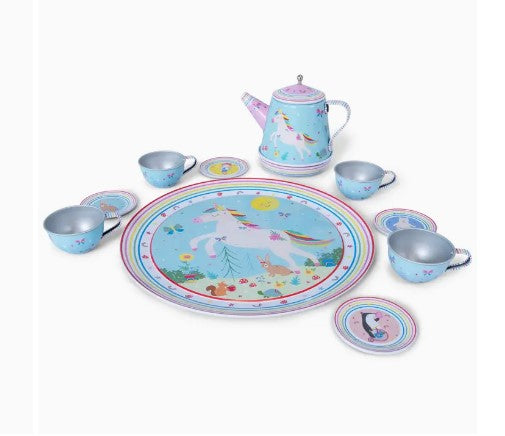 Rainbow Fairy Musical Children's 11pc Tea Set