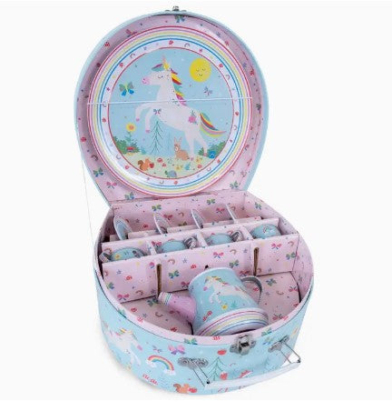 Rainbow Fairy Musical Children's 11pc Tea Set
