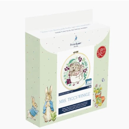Mrs. Tiggy-Winkle Embroidery Kit