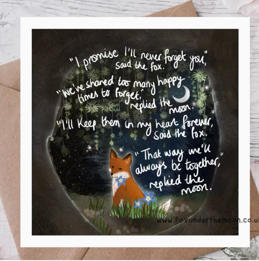'Forget Me Not' Greeting Card