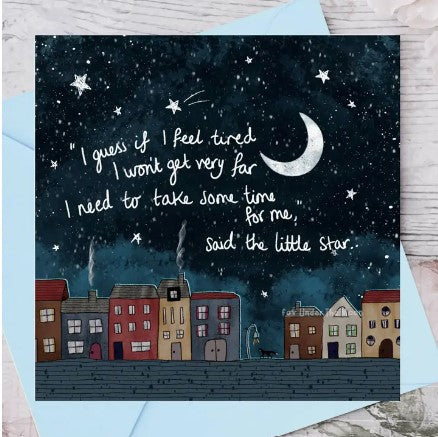 'Time For Me' Foiled Greeting Card