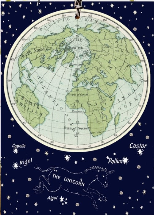 The Earth Fandangle Greetings Card