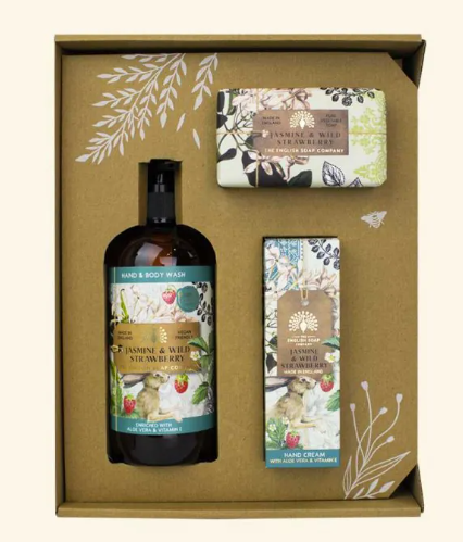 Anniversary Jasmine & Wild Strawberry Hand & Body Gift Set