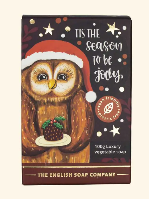 Christmas Owl Mini Soap - 100g
