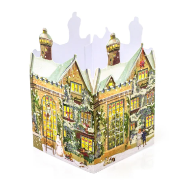 Mini House Lantern Advent Card