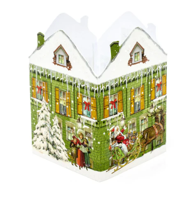 Mini House Lantern Advent Card