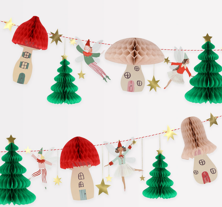 Woodland Fairy Honeycomb Garland