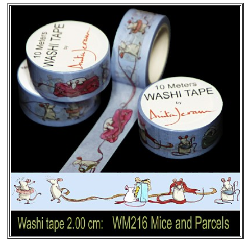 Mice & Parcels Washi Tape - 2 cm