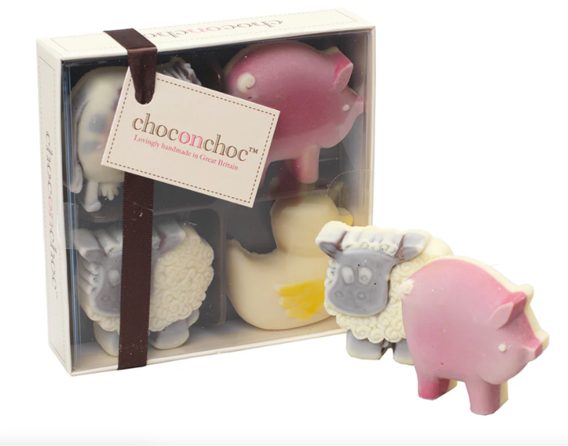 Chocolate Animals Farmyard Selection Four Box